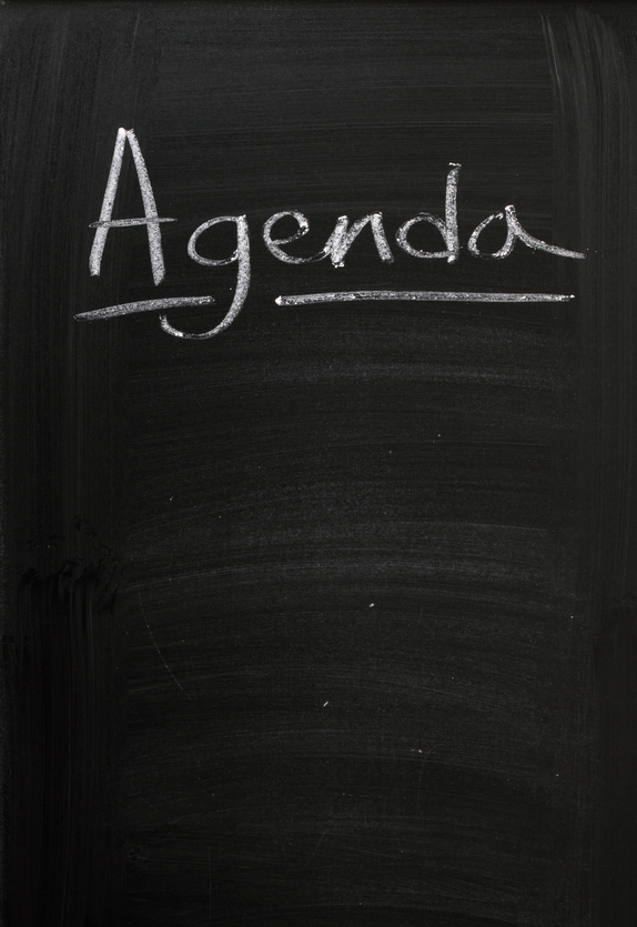 Board Agenda Template
